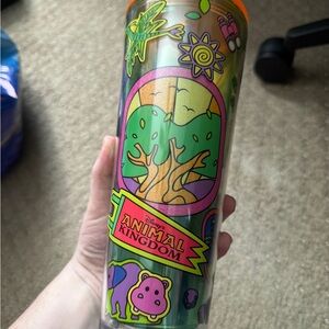 Disney Parks 2025 Animal Kingdom Park Icons Starbucks Tumbler Cup No Pins
